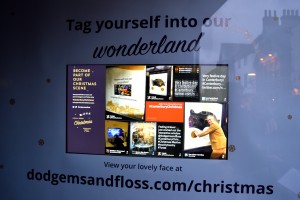 Tag yourself into our wonderland - view your lovely face at dodgemsandfloss.com/christmas - interactive photobooth