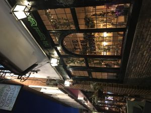 The outside of Oscar & Bentley's bistro