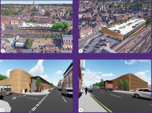 Multi storey car park design concept images