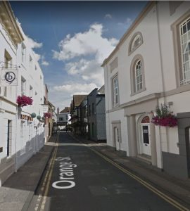 Orange Street in Canterbury