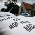 A sack of hops for the Canterbury BID Hop Pocket Race