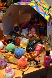 Lush christmas products