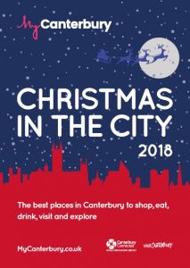 MyCanterbury - Christmas in the City 2018 guide cover