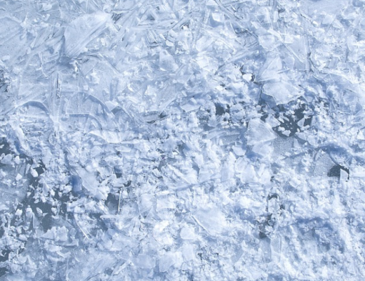 Cracked ice