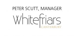 Peter Scutt, manager - Whitefriars Canterbury