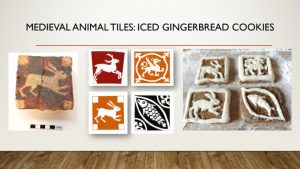 Medieval Animal Tiles: Iced Gingerbread Cookies