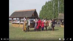 A YouTube video of people doing medieval dancing