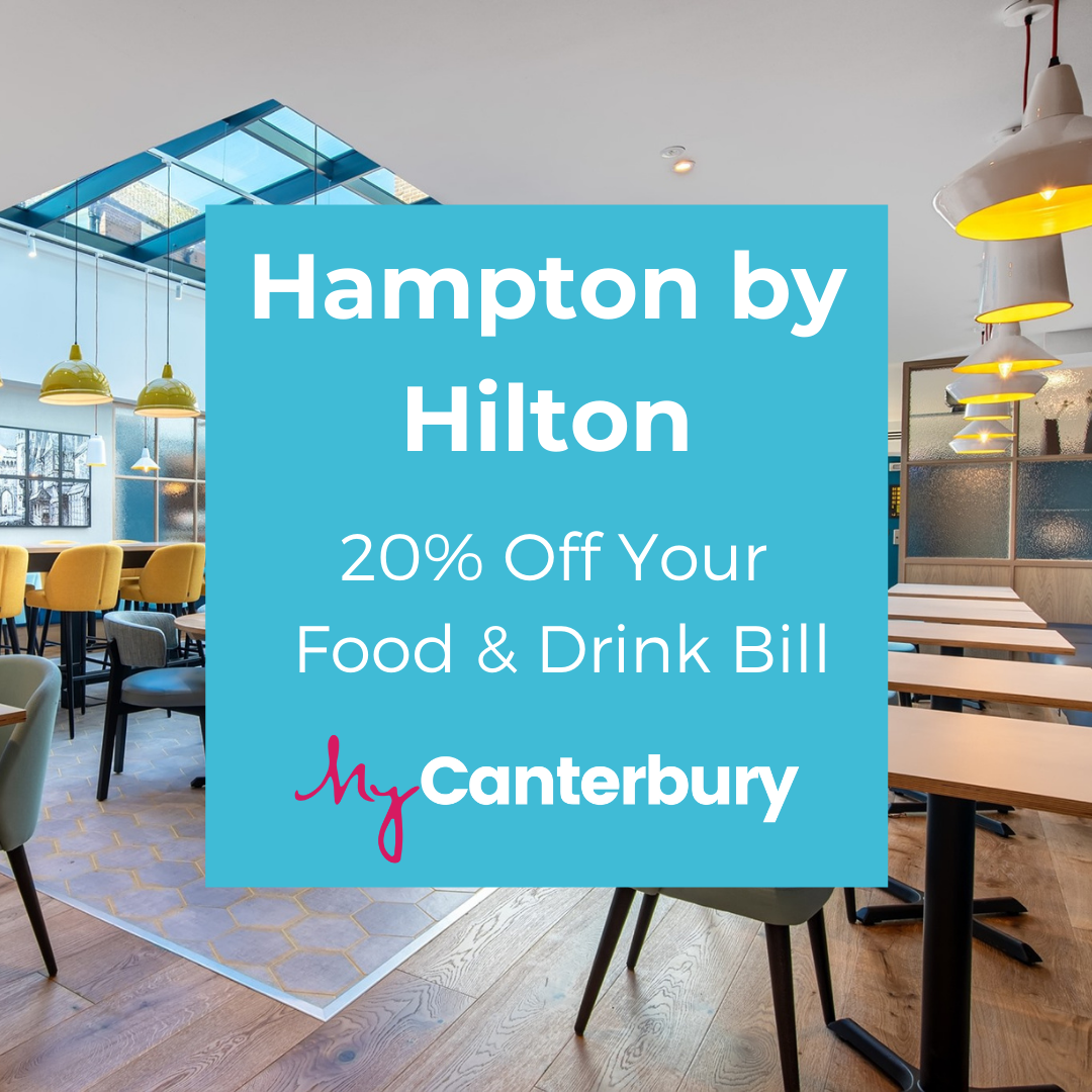 Hampton by Hilton - 20% off your food & drink bill - MyCanterbury