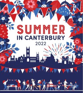 'Summer In Canterbury 2022' poster