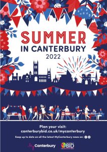 'Summer In Canterbury 2022' poster
